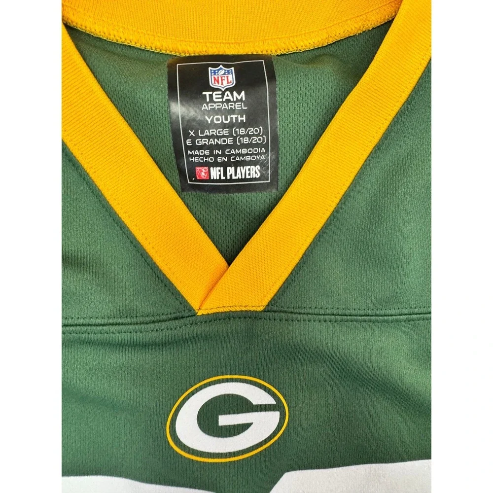 Green Bay Packers Clay Matthews NFL Jersey Youth XL 18/20 Green 52 Football